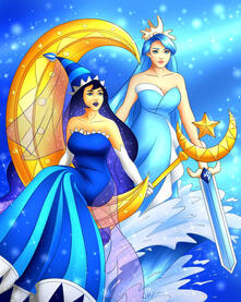 Moonlight and Sea Fairy