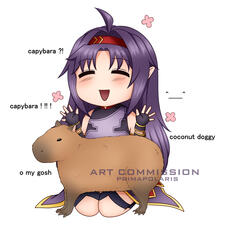 Capybara Commish